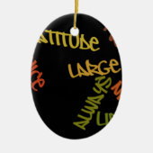 Nice Day Better Night Life Große Geschenke Ornamen Keramikornament (Vorne)