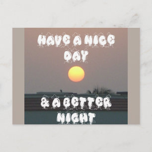 Nice Day Customizing-Produkt Postkarte