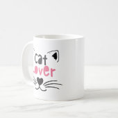 Nice design for cat lovers kaffeetasse (Vorderseite Links)