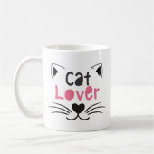 Nice design for cat lovers kaffeetasse (Links)