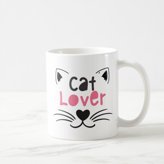 Nice design for cat lovers kaffeetasse (Rechts)