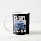 Nice Design Normandy Landings Invasion D-Day Kaffeetasse (Links)