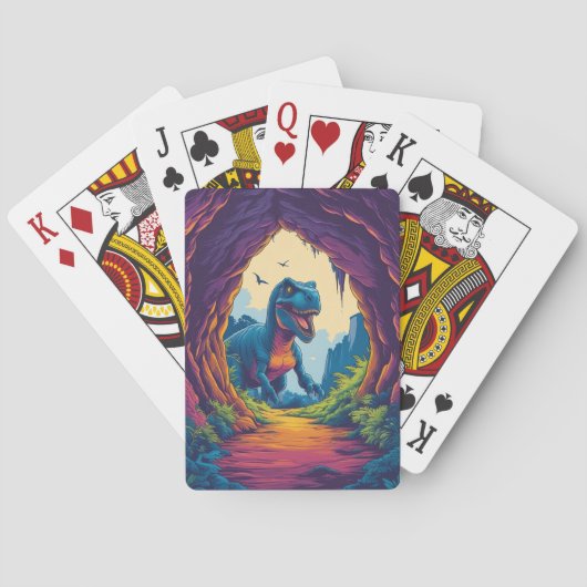 Nice Dino, Don’t Look At Me Like That. Spielkarten (Rückseite)