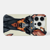 Nice Doberman Handycase iPhone Hülle (Rückseite (Horizontal))