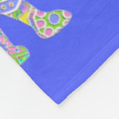 Nice Elephant Mandala Design 2 Fleecedecke (Ecke)