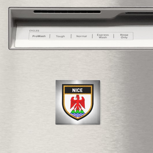 Nice Flag Magnet (In Situ (Geschirrspüler))