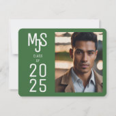 Nice Foto Abschluss Einladung (Vorderseite)