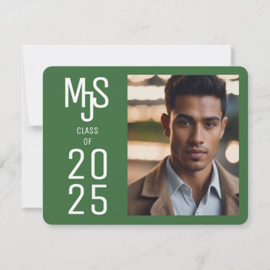 Nice Foto Abschluss Einladung (Vorderseite)