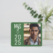 Nice Foto Abschluss Einladung (Stehend Vorderseite)