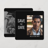 Nice Foto Abschluss Einladung Save the Date (Vorne/Hinten)