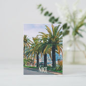 Nice Foto Vintage Postkarte (Stehend Vorderseite)