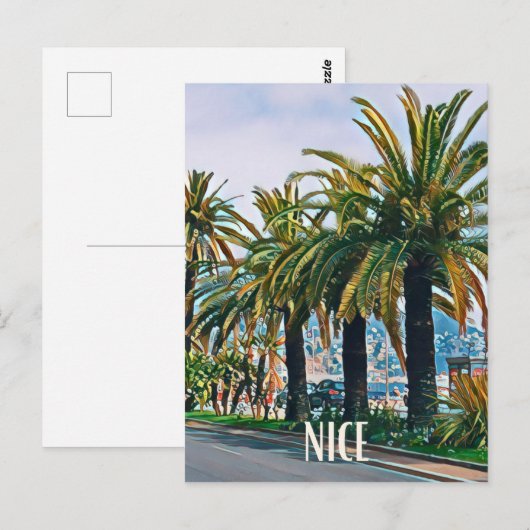 Nice Foto Vintage Postkarte (Vorne/Hinten)