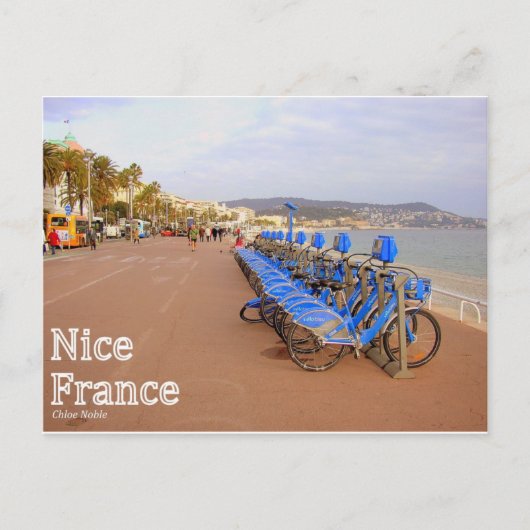 Nice France #1 Postkarte (Vorderseite)