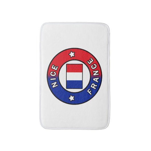 Nice France Badematte (Vorderseite Vertikal)