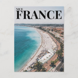 Nice, France Beach Postkarte