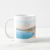 Nice France Côte d'Azur Kaffeetasse (Links)