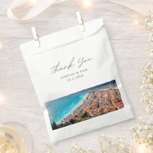 Nice France Gastgeschenk Hochzeit Foto Vielen Dank Geschenktütchen