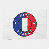 Nice France Geschirrtuch (Horizontal)