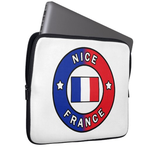 Nice France Laptopschutzhülle (Vorne Rechts)
