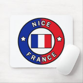Nice France Mousepad (Mit Mouse)