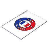 Nice France Notizblock (Linke Seite)