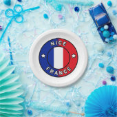 Nice France Pappteller (Party)