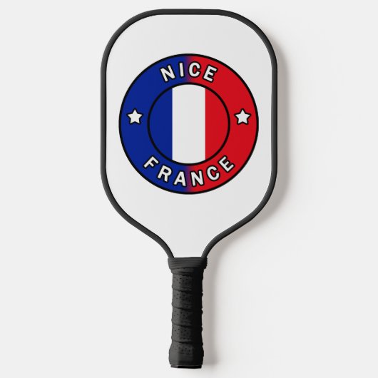 Nice France Pickleball Schläger (Rückseite)