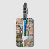 Nice France Postcard Gepäckanhänger (Vorderseite Vertikal)