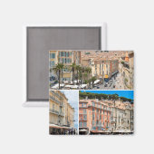 Nice France Postcard Magnet (Vorderseite/Rückseite)