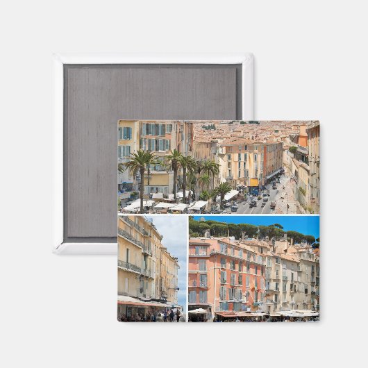 Nice France Postcard Magnet (Vorderseite/Rückseite)