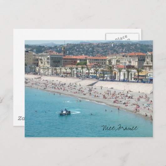 Nice, France Postcard Postkarte (Vorne/Hinten)