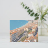 Nice France Postcard Postkarte (Stehend Vorderseite)