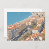 Nice France Postcard Postkarte (Vorne/Hinten)