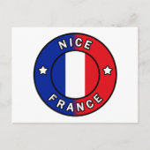 Nice France Postkarte (Vorderseite)