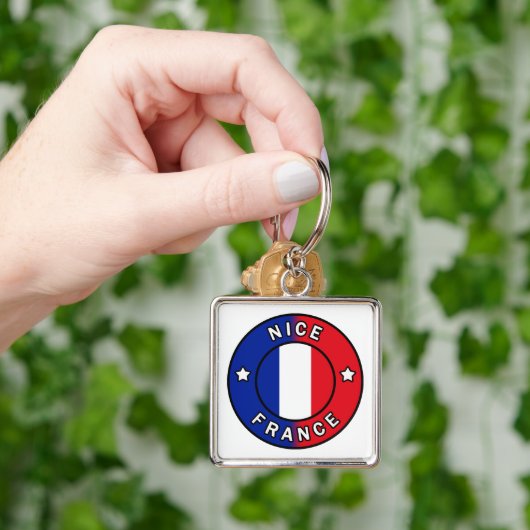 Nice France Schlüsselanhänger (Hand)