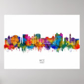Nice France Skyline Poster (Vorne)