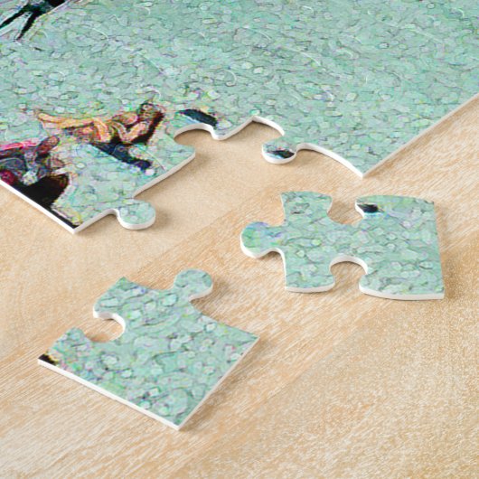 Nice France Square Puzzle (Seite)