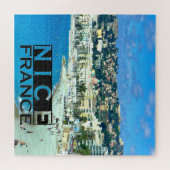 Nice France Square Puzzle (Horizontal)