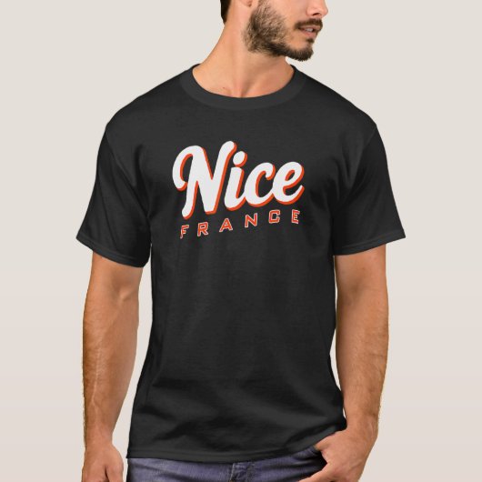Nice France T-Shirt (Vorderseite)