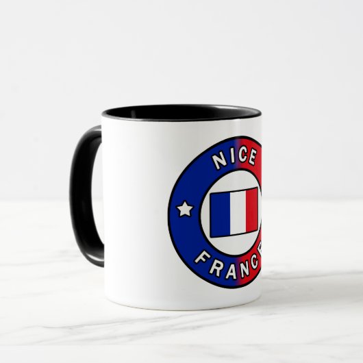 Nice France Tasse (Vorderseite Links)