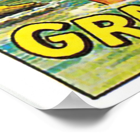 Nice, Frankreich, Frau in Badeanzug am Strand Poster (Ecke)