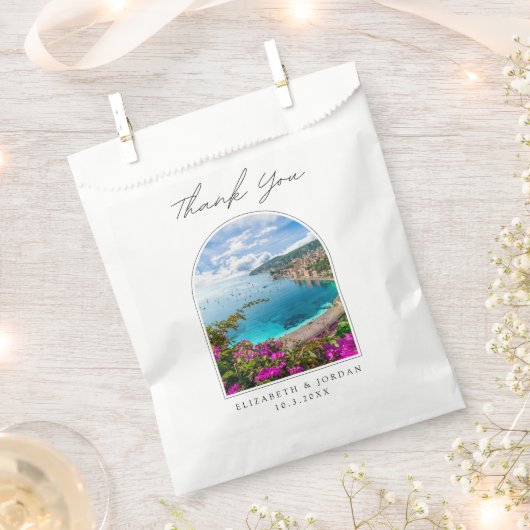Nice French Riviera Gastgeschenk Hochzeit Vielen D Geschenktütchen (Ausgeschnitten)