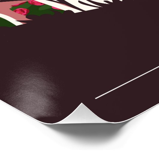 Nice French Riviera Retro Poster (Ecke)