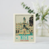 Nice Garibaldi Platz Frankreich Postcard Postkarte (Stehend Vorderseite)