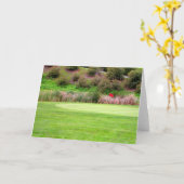 Nice Green Karte (Gelbe Blume)