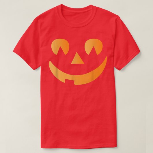 Nice Halloween JackOLantern Pumpkin T-Shirt (Design vorne)