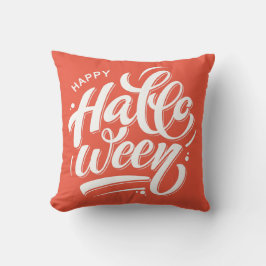 Nice Happy Halloween Typografie Kissen