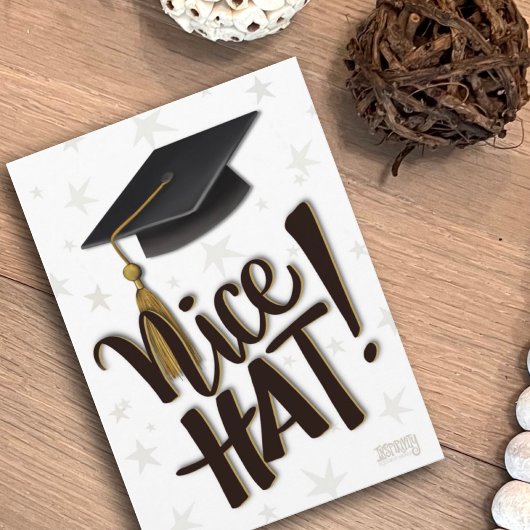 Nice Hat Tassel Fun Inspirivity Abschluss Card Karte
