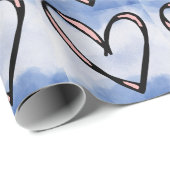 Nice Heart Geschenkpapier (Rolleneckpunkt)