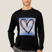 Nice Heart Tri-Blend Shirt (Vorderseite)